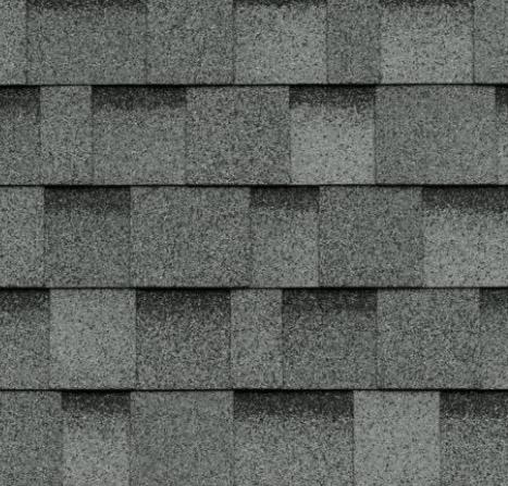 Dual Gray architectural asphalt shingles