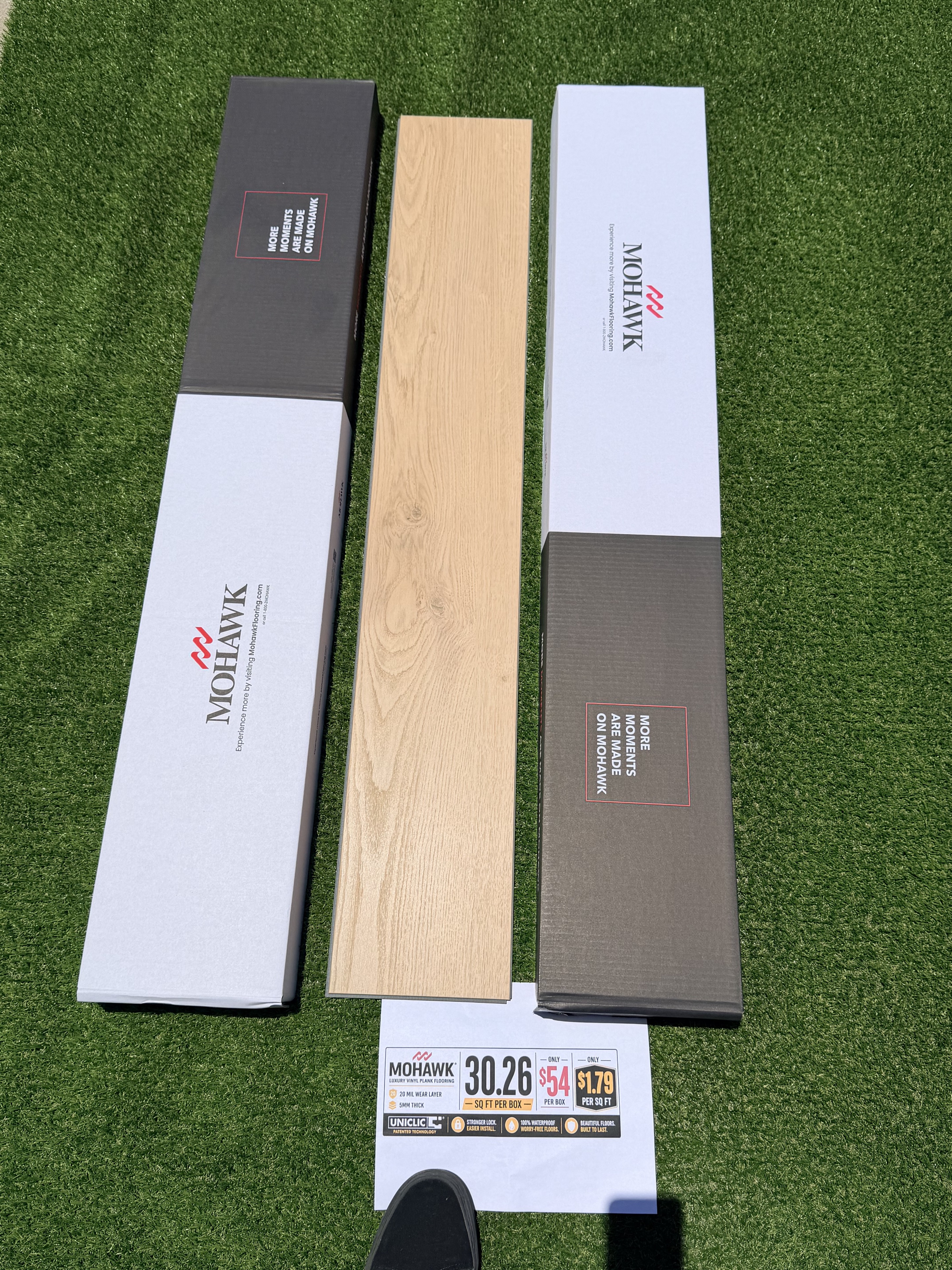 Mohawk Luxury Vinyl Plank Flooring